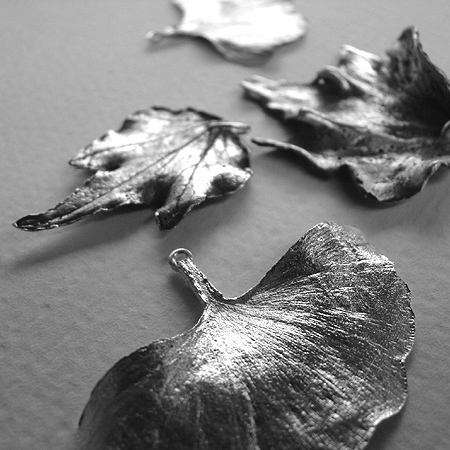 Art Clay Level 1 ezüstékszer készítő workshop - ezüst levelek