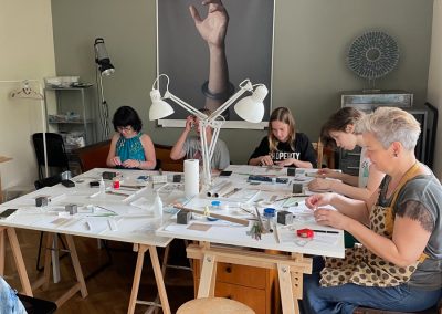 Art Clay ékszerkészítő workshop Budapesten.