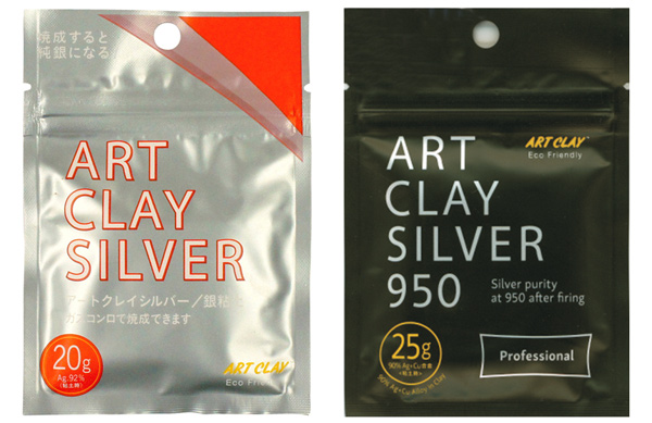 Art Clay Silver és Art Clay Silver 950 ezüstgyurma kiszerelések