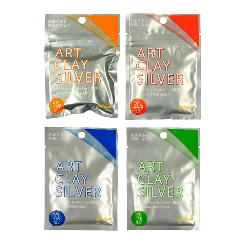 Art Clay Silver ezüstgyurma négyféle kiszerelésben - termékfotó