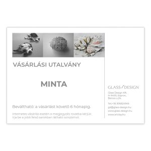 Art Clay Silver termékekre és eszközökre vásárolható ajándékutalvány minta képe.
